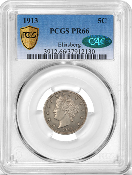 Finest 1913 Nickel Acquired by GreatCollections in $13 Million