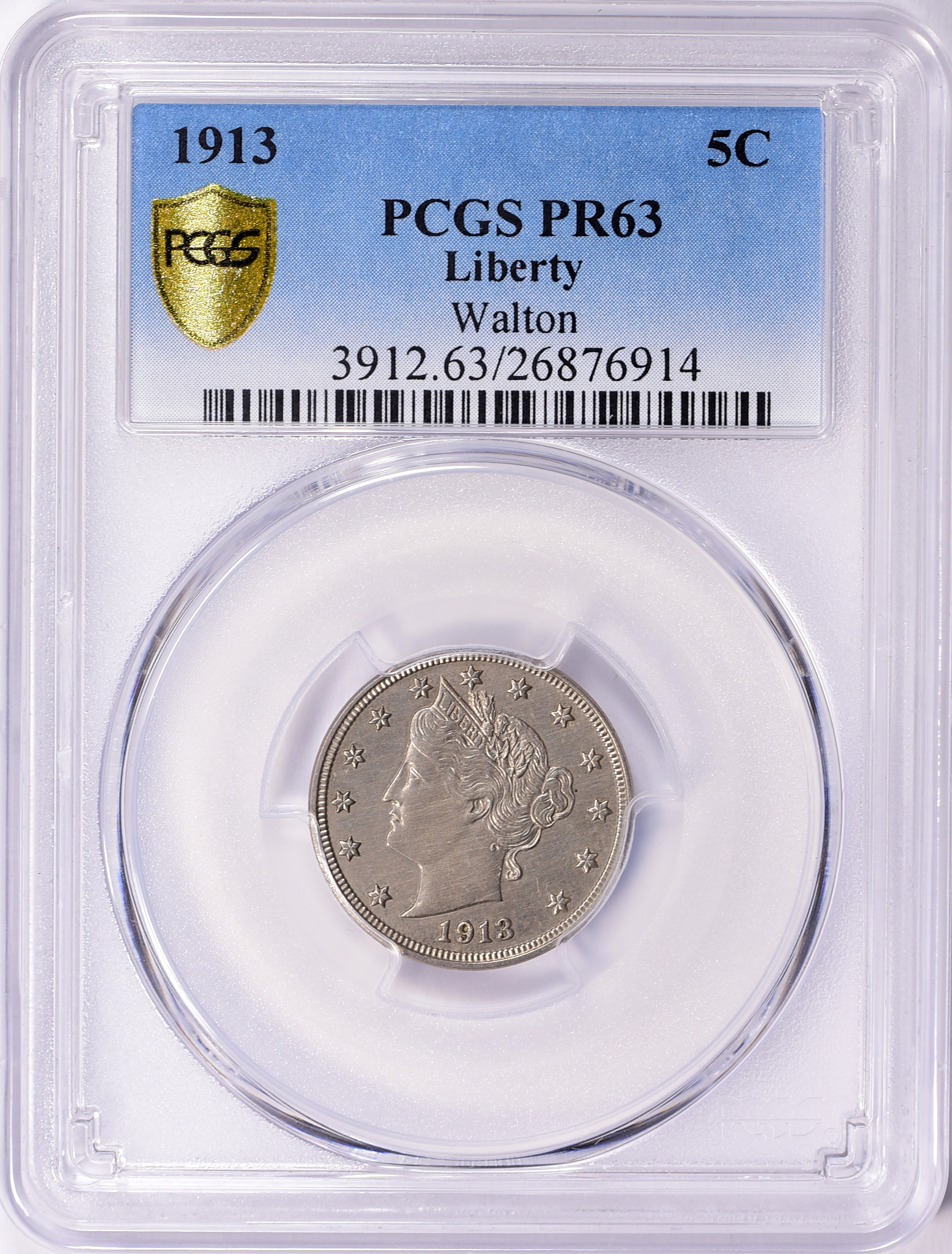 Walton 1913 Liberty Head Nickel Acquired by GreatCollections for