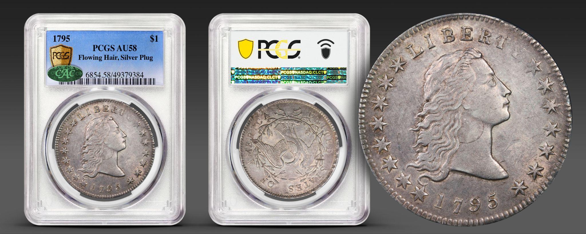 A Rare 1795 Silver Dollar Worth $100,000+ Found in Rhode Island Estate -  GreatCollections